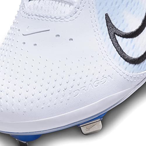 Nike Women's Hyperdiamond 4 Elite Softball Cleats (White/Black/Game Royal, Us_Footwear_Size_System, Adult, Women, Numeric, Medium, Numeric_9) #TOP7