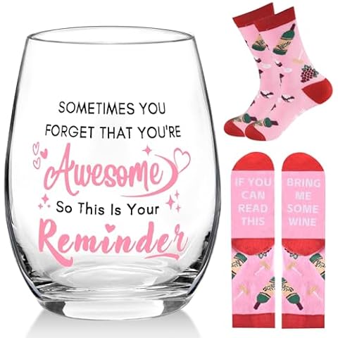 Mason Life Inspirational Wine Glass Gift Set Cover