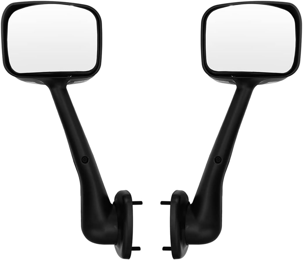 Chrome Hood Mirror Assembly Fit 2008-2017 For Freightliner Cascadia,Left/Driver Side And Right/Passenger Side