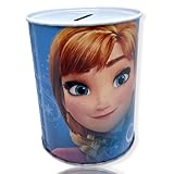  YUNA Hucha de lata 11 x 13 cm Frozen Spiderman Los Vengadores (Frozen B)