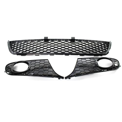 Grille centrale pour Golf 6 MK6 avec cache anti-brouillard inférieur de pare-chocs 2009-2013