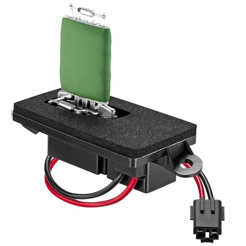 Image of 89019089 HVAC Blower Motor Fan Resistor Compatible with 1999-2006 Chevy Silverado GMC Sierra 1500 2500 3500, 2000-2002 GMC Yukon Replaces 973-004, 89018597, 22807122, RU371