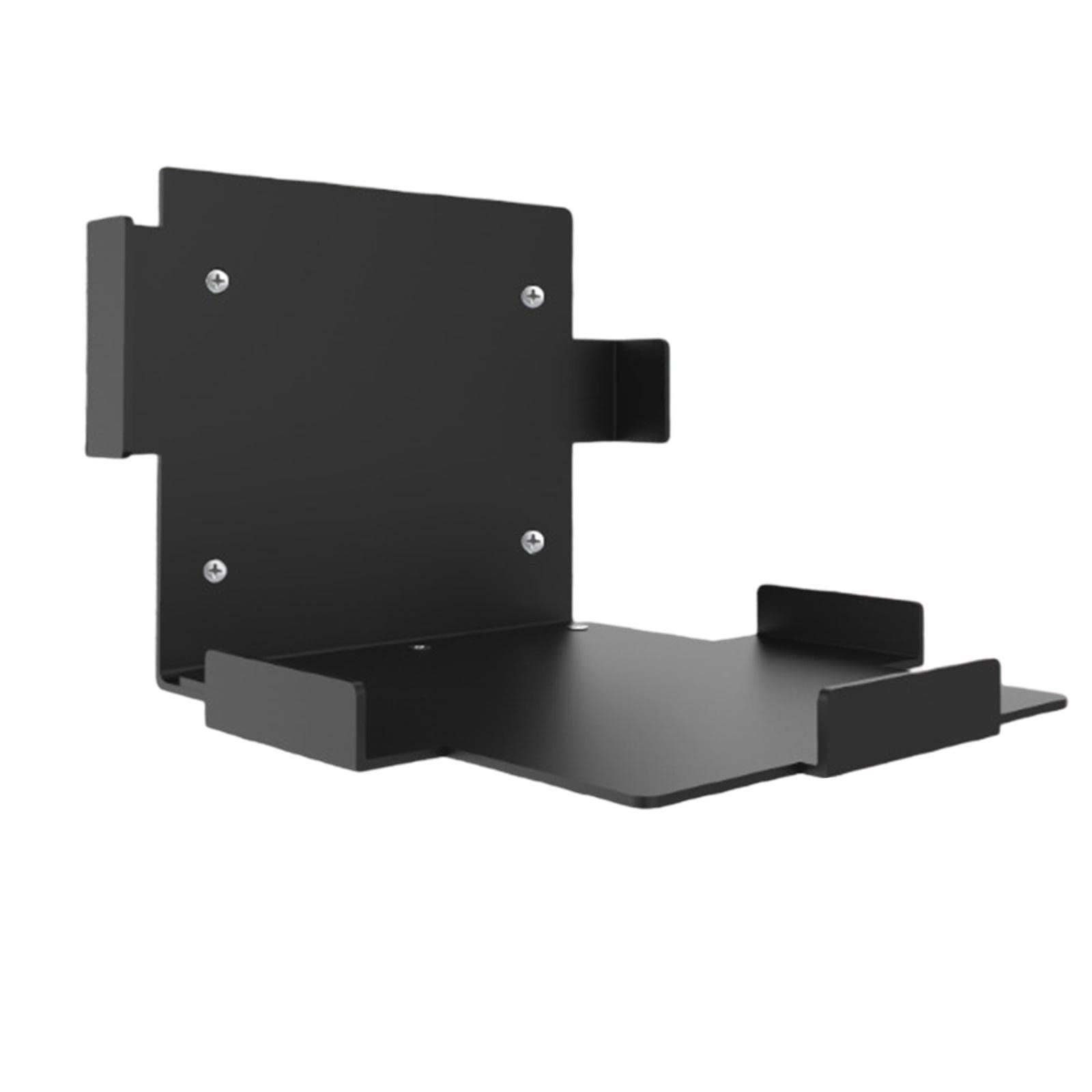 Soporte de Pared para Consola Estante Vertical Repisa Colgante Detrás del Televisor Base Antideslizante Material Plástico Adecuado para