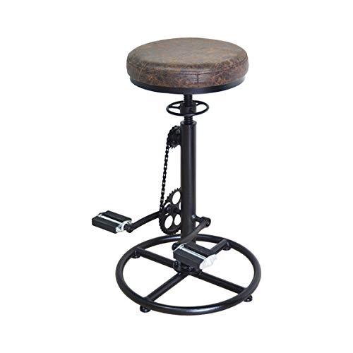 B.Bファニシング カウンターチェア ブラック 幅46×奥行46×高さ63.5~75cm SMOKY SMLC-46