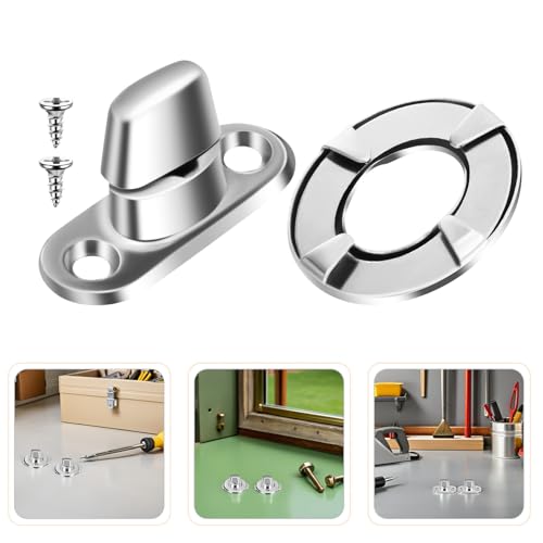 Boutons-pression à œillet rotatif en métal robuste pour structures textiles durables