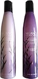 Nuance Salma Hayek Blue Agave Curls & Waves Hair Care Bundle: 10 fl oz Shampoo and Conditioner