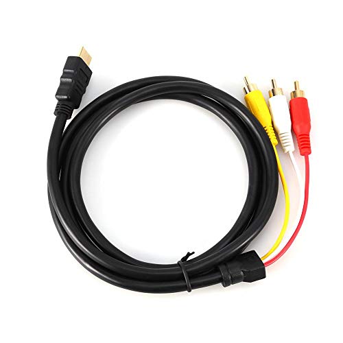 Jadeshay HDMI to RCA Converter Cable 1.5m 5ft