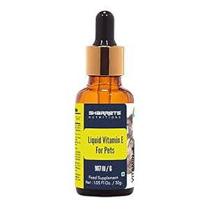 Sharrets Vitamin E Acetate Oil Supplement for Pets, 30g
