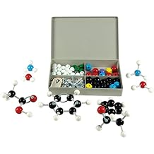 125Pieces Chemistry Molecular Model Kit - Portable Organic Molecular Model Set for Student Organic Chemistry Learning - Educational Tool for High School and College Students - Unisex