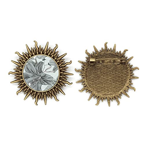 Broche fleur Lily métal sonne un accessoire idéal pour mariage