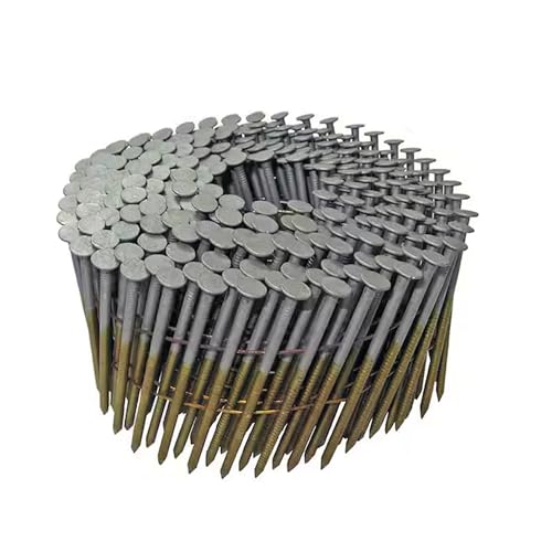 L.A Ornamental 21° Plastic Strip Round Head Nails – 2-3/8