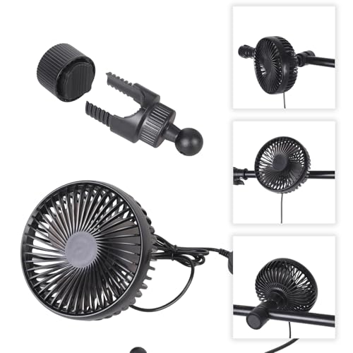 Ventilador USB de 3 velocidades con cable de 2,40 metros 2