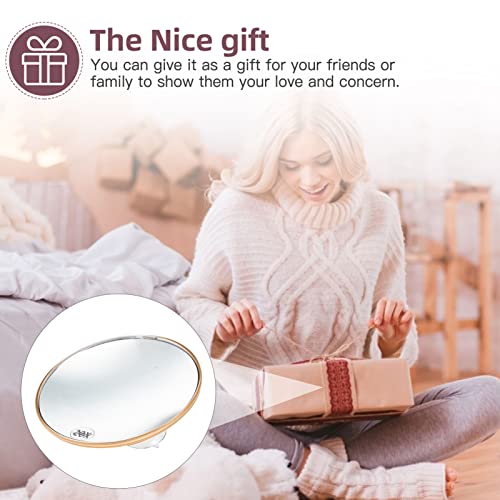 SOLUSTRE 20X Magnifying Makeup Mirror Bathroom Shower Mirror Suction Cup Lighted Makeup Mirror for Detail Makeup Application - Image 3