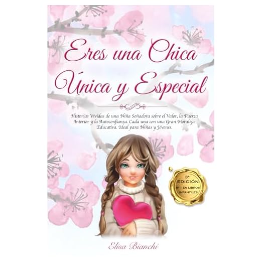Eres una Chica Única y Especial: Historias Vividas de una Niña Soñadora sobre el Valor, la Fuerza Interior y la Autoconfianza. Cada una con una Gran Moraleja Educativa. Ideal para Niñas y Jóvenes.