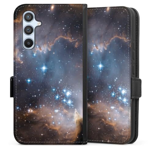 Étui folio Samsung A54 5G DeinDesign haut de gamme imprimé cosmos durable