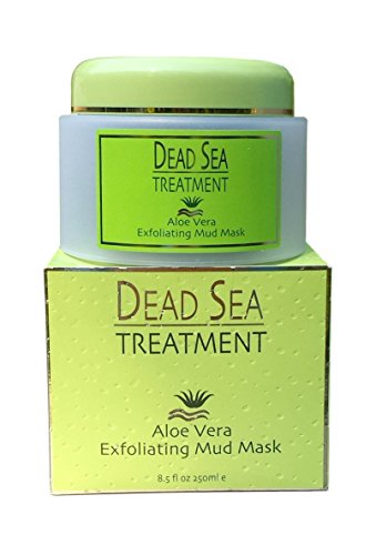 Dead Sea Treatment Aloe Vera Exfoliating Mud Mask 8.5 oz