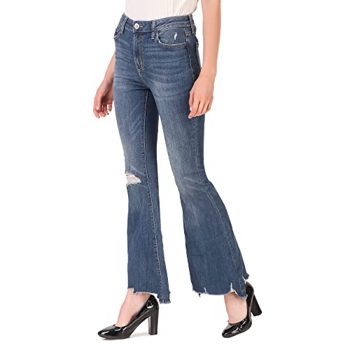 Image of HIgh Waist Bootcut Jeans for Women