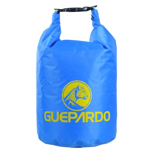 Guepardo, Saco Estanque Keep Dry, Poliéster Ultra Resistente, 40 Litros, Impermeável, Versátil, Ideal para Atividades Outdoor, Azul