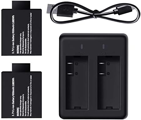 Action Cam Battery 1350 Mah Battery (pack Of 3) With Antigua And Barbuda - View #12