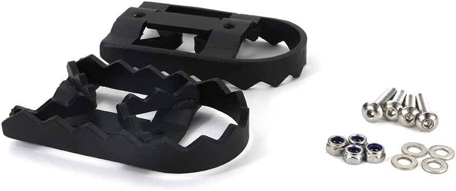 Xitomer Wide Footrest Footpegs Fit for DL650 / V-Strom 650 2004-2024 2019 2020 2021 2022 2023 DL1000 / V-Strom 1000 2002-2021 NC700X/XD 12-17 NC750X 18-23 / VFR800 14-15 Rests Wide Footrest Pedals