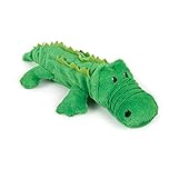 Petface Planet Carlos the Crocodile Eco Friendly Plush Dog Toy Made From Recycled Plastic Bottles