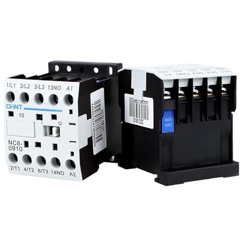 Mini contacteur 9A NXC-09M01 AC 220V idéal pour optimiser l'espace du tableau