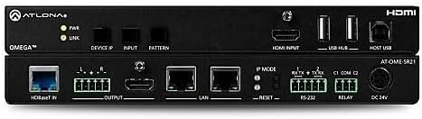 AT-OME-SR21 Switcher Receiver with Scaler and USB and HDMI Inputs