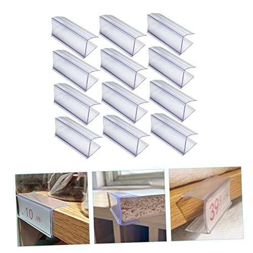 PLAFOPE 90 Pcs Scaffale Porta Etichetta Filo Rack