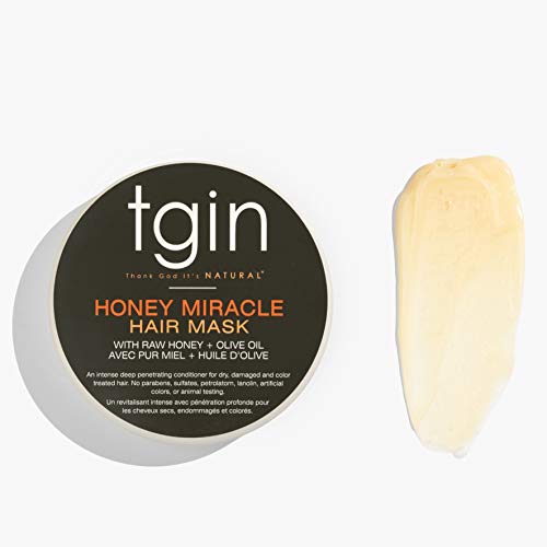 Tgin Butter Cream Daily Moisturizer And Tgin Honey Miracle Hair Mask Deep Conditioner Duo - Dry Hair - Curly Hair - Type 3C And 4C Hair - Styler - 12 Oz - Pack Of 2 (One Of Each) #TOP3