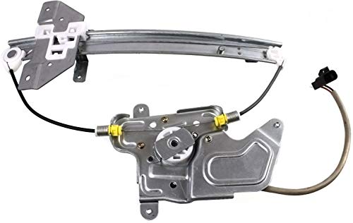 Evan Fischer Power Window Regulator With Motor Compatible with Pontiac Grand Am 1999-2005 Sedan Oldsmobile Alero 1999-2004 Rear, Driver Side Replaces# 22730703