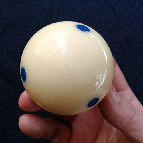 Loto Aaa-Grade Pro Cup Standard Pool-Billiard Cue Ball With 6 Dots (2-1/4'', 6 Oz) (Blue) #TOP2