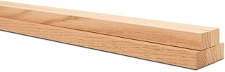 Oak Wood Square Dowel Rods, 3/4 inch x 36, Pack of 5 Wooden Sticks for Crafts and Woodworking, by Woodpeckers