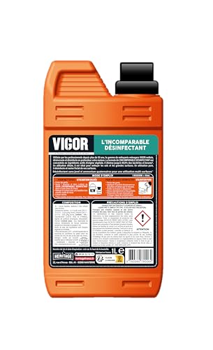 Désinfectant sol Vigor bactéricide et levuricide flacon recyclable 1L - 2