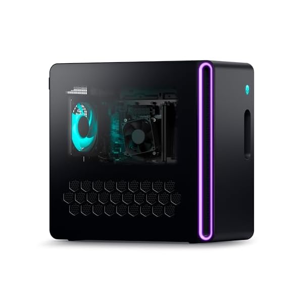 Alienware Aurora R16 Gaming Desktop - Intel Core i7 14700F, 32GB DDR5 RAM, 1TB SSD, NVIDIA GeForce RTX 4070 Super 12GB GDDR6X Graphics, Windows 11 Home, 1 Year Onsite/in-Home Service - Basalt Black