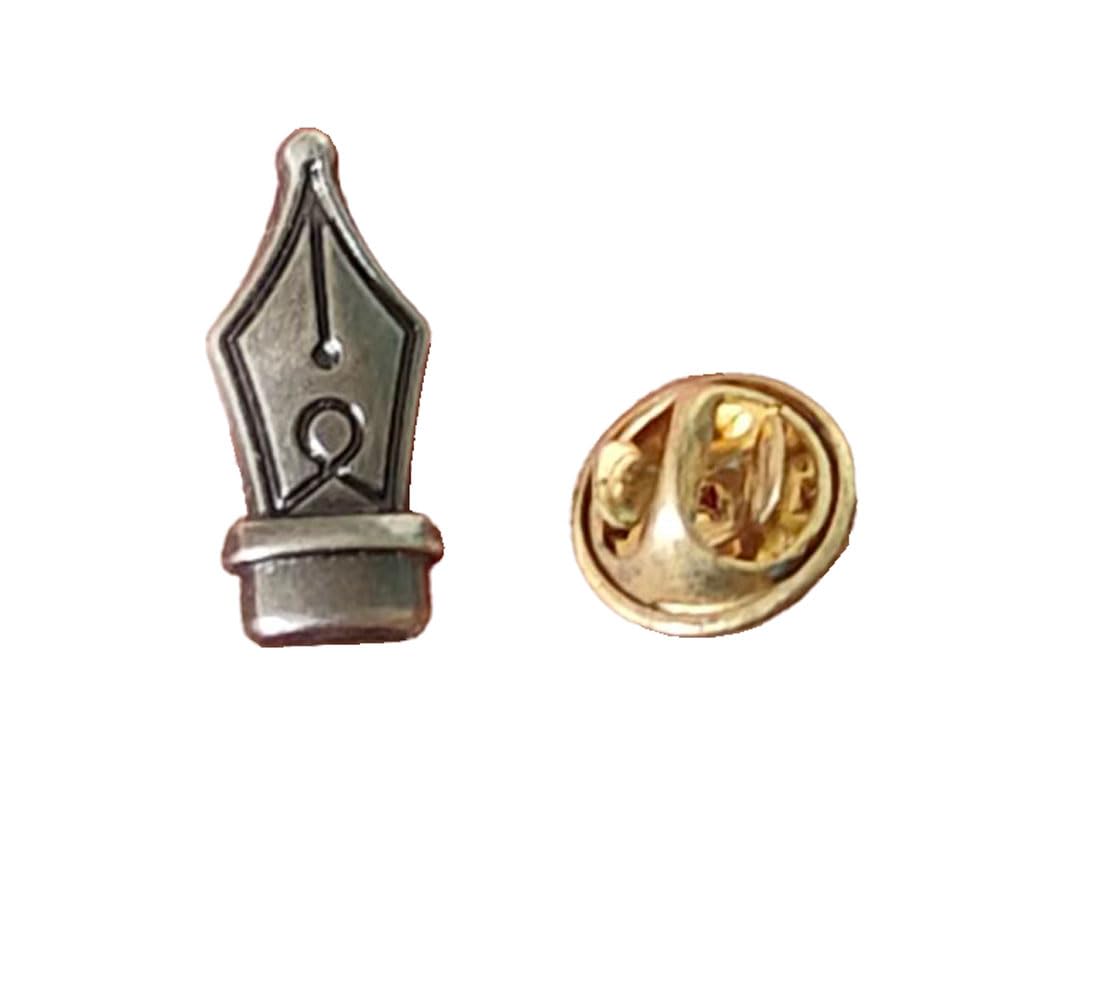 Fuschianet Accessories Pen Nib Lapel Pin Brooch for Men and Boys, Unisex (B0CQVTTHP3) Amazon Price History, Amazon Price Tracker