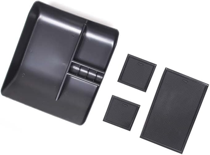 Miniatura 6 de PIUGILH Bandeja organizadora de consola central de automóvil, bandeja de almacenamiento compatible con Ford Mustang Mach-E 2021 2022, accesorios