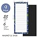 Joyberg 9 Pack Magnetic Notepads for Refrigerator, Magnetic Notepads for Refrigerator, Fruit Design Grocery List Pad for Fridge, Full Magnet Back Shopping Lists, 25 Sheets Per Note Pads