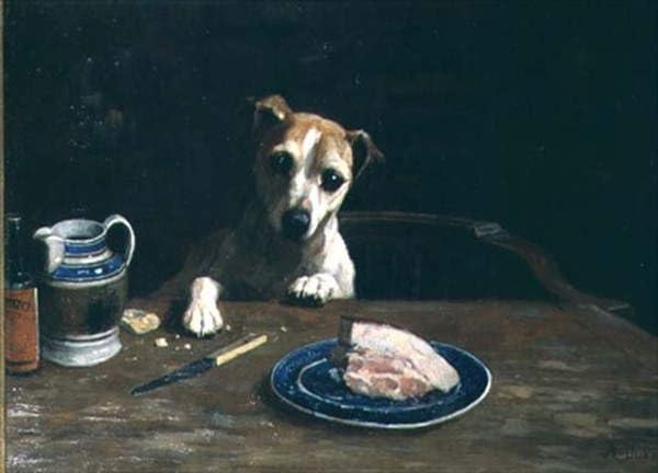 Tableau nature morte cerises et raisins pour habiller un grand mur vide de chambre
