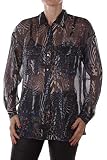 Diesel C-Lex Camicia Damen Bluse Chiffon (XS, Grau)