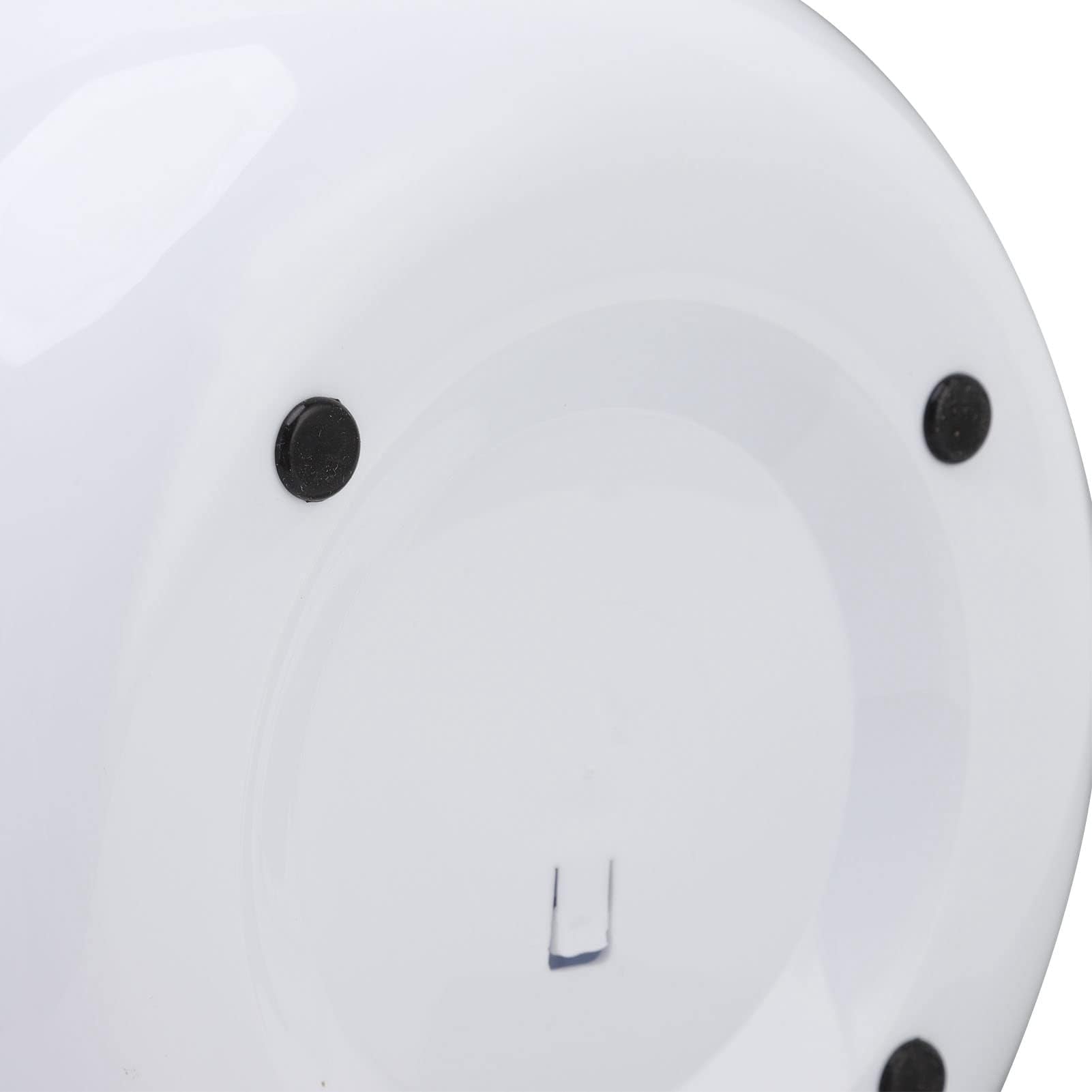 6 Scomparti Dispenser per Alimenti con Rotazione a 360° con Coperchio per Grani PiccoliFagioli, Riso (5 kg), Contenitore per Riso e Grano Food Storage Packaging