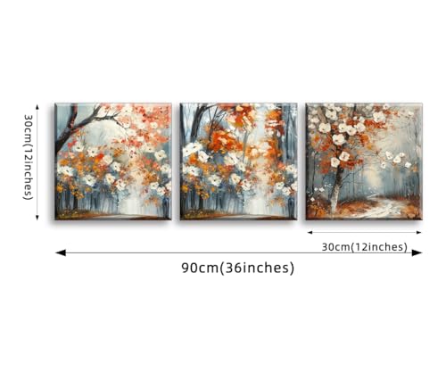 Piy Painting Wall Art Prints, Blooming flowers Picture Canvas Print - Image 2