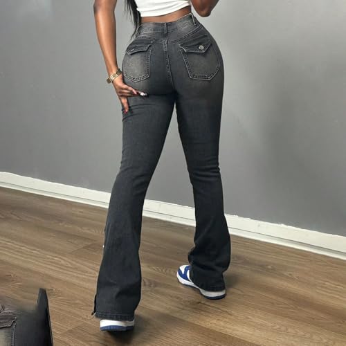 fanmpghleoo Colombian Jeans for Women Butt Lifting Skinny Stretchy Jeans Curvy Slim Fit High Waisted Jeggings with Pockets3