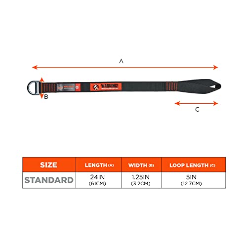 Image of Ergodyne Squids 3176 Tool Tethering Cross Arm Anchor Strap, 40lbs