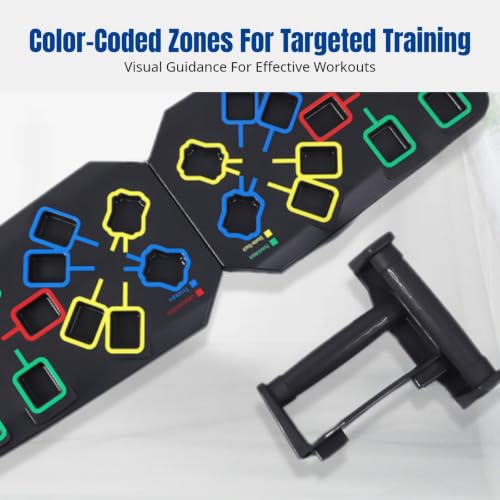 Image of Home Push Up Board, Multifunctional Training Board, Portable Stand, Ergonomic Handle, Chest Board with Handle
