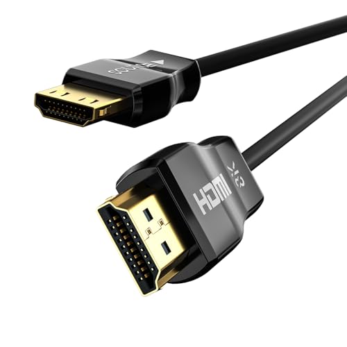 Cable HDMI 2.1 de fibra óptica de 15m para crear el cine en casa definitivo con sonido Dolby
