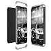 Produktbild CE-Link Kompatibel mit iPhone XS MAX Hülle Hardcase 3 in 1 Handyhülle 360 Grad Schutz Ultra Dünn Slim Hard Full Body Case Cover Backcover Schutzhülle Anti-Kratzer Bumper - Silber + Schwarz