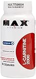 Max Titanium L-Carnitine 2000 (60 Caps)
