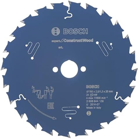 Bosch 24T Construct Table Saw Blade Cover
