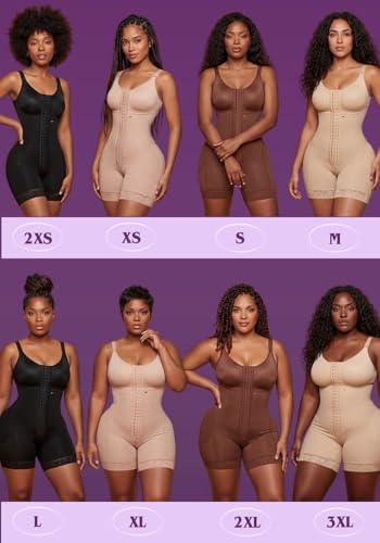 Image of Snatched Body Stage 2 Faja with Bra | BBL Body Faja Post-Op & Everyday Shapewear | Fajas Colombianas Moldeadoras Post Surgery