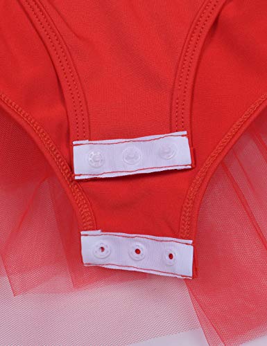 Image of Girls' Camisole Dance Tutu Leotard with Fluffy 4-Layers Ballet Dress for Ballerina (18 Months - 7 Years)